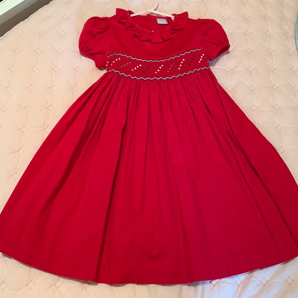 Edgehill Collection Girls Christmas Dress